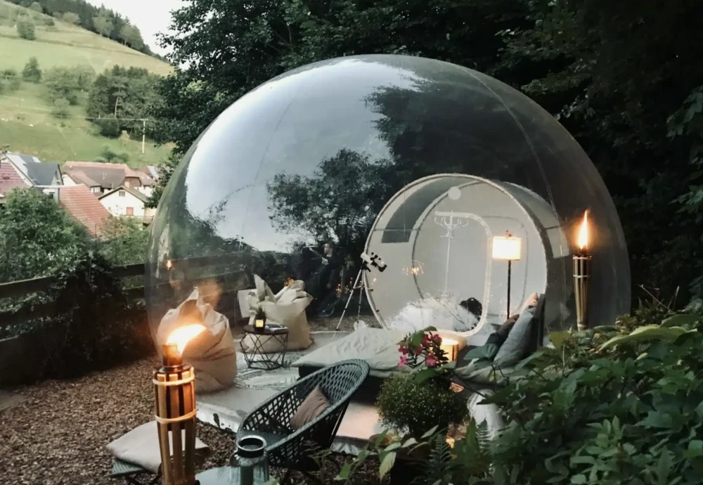 lawn bubble tent