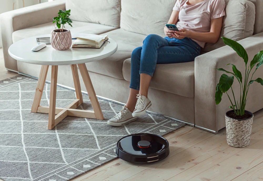 robot vacuum with self cleaning mop